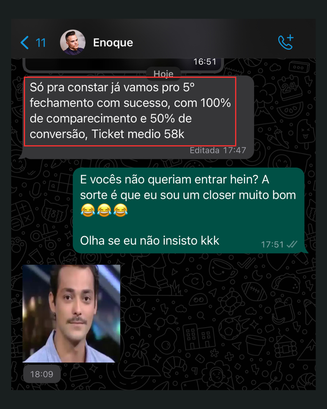 Depoimento Enoque